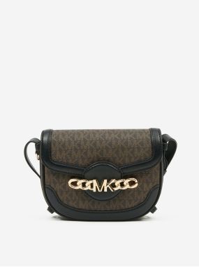 Tmavohnedá crossbody kabelka Michael Kors Hally