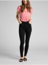 Čierne dámske skinny fit rifle Lee Ivy galéria