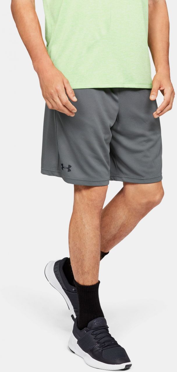 Šedé pánske kraťasy Tech Mesh Under Armour