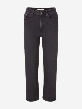 Tmavošedé dámske 3/4 straight fit rifle Tom Tailor Denim galéria