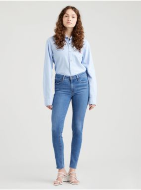 Modré dámske skinny fit rifle Levi's® galéria