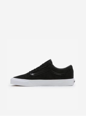 Čierne dámske kožené tenisky VANS UA Old Skool