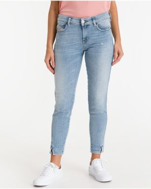 Slim fit pre ženy Diesel - modrá