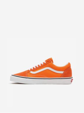 Oranžové tenisky so semišovými detailmi VANS UA Old Skool