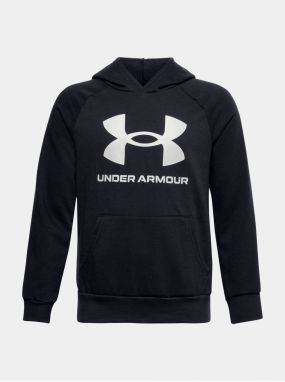 Čierna mikina Under Armour RIVAL FLEECE HOODIE