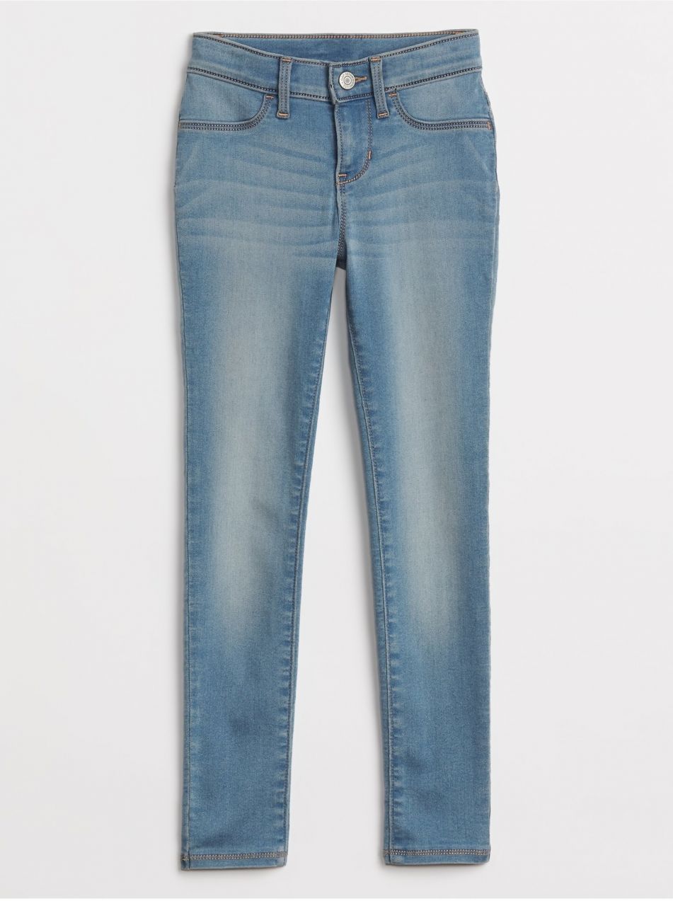 Džínsy GAP Jegging Modrá