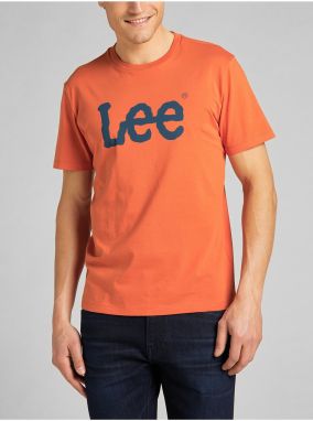 Oranžové pánske tričko Lee Wobbly galéria