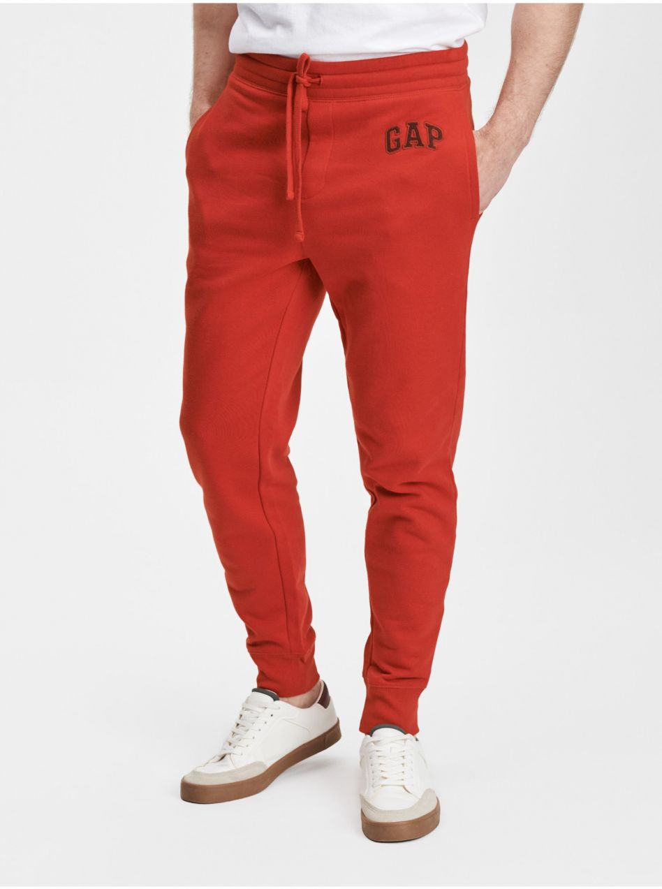 Tepláky pre mužov GAP - červená