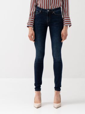 Tmavomodré skinny rifle Selected Femme