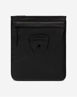 Tašky, ľadvinky pre mužov Lamborghini - čierna