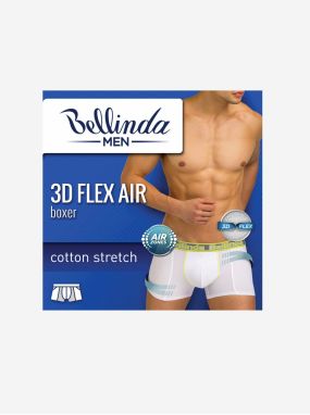 Pánske boxerky 3D FLEX AIR BOXER - Pánske boxerky s 3D flex bavlnou vhodné na šport - modrá