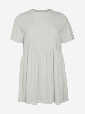 Móda pre plnoštíhle pre ženy VERO MODA CURVE - svetlosivá