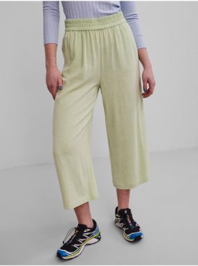 Culottes pre ženy Pieces - svetlozelená