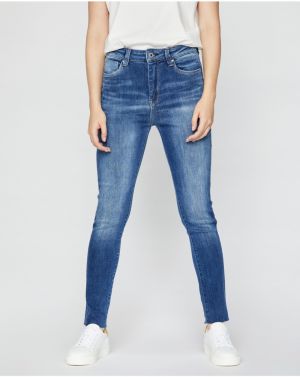 Slim fit pre ženy Pepe Jeans - modrá