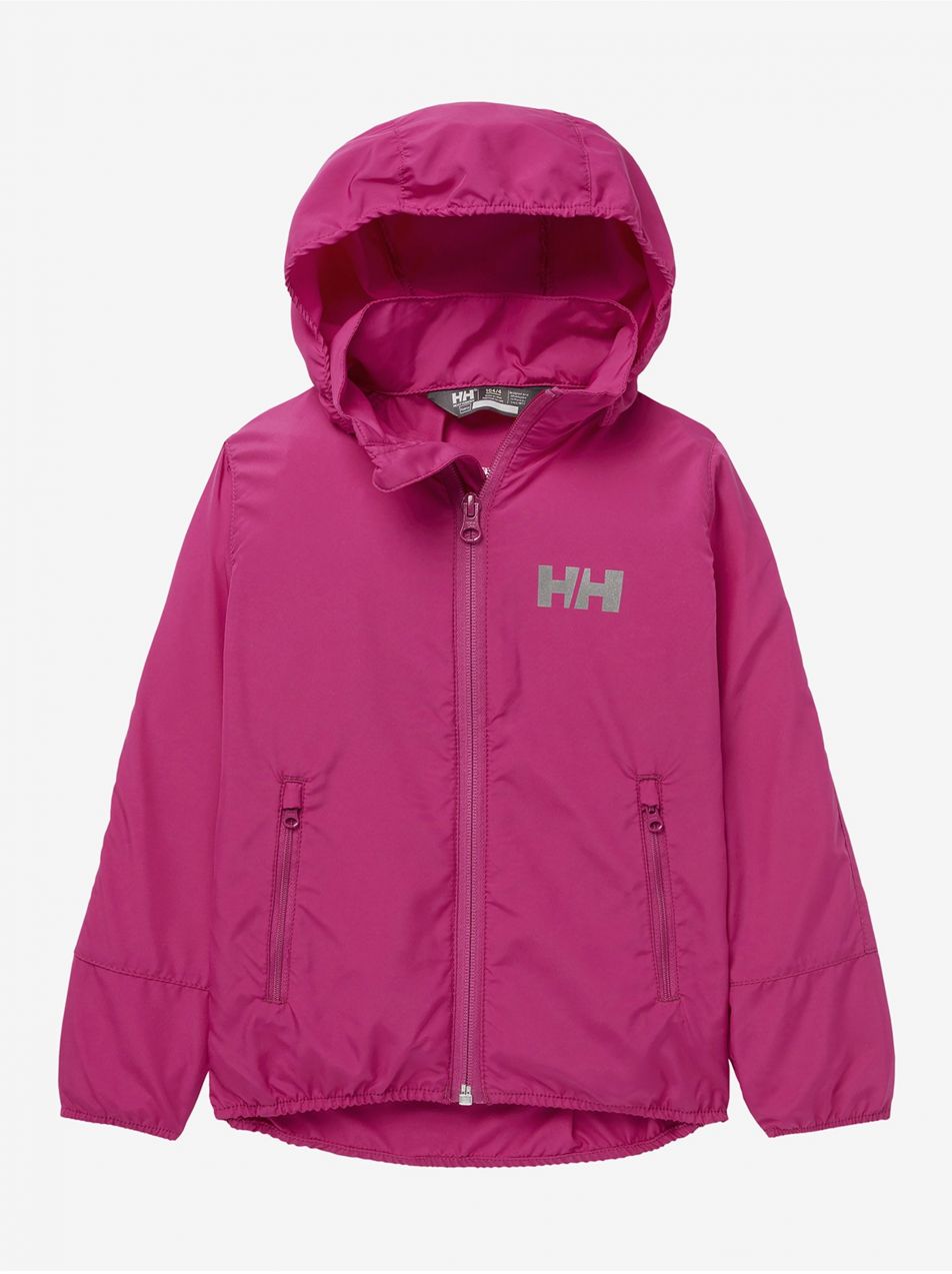 Tmavoružová dievčenská ľahká bunda HELLY HANSEN