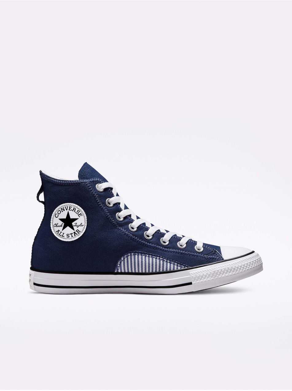 Tmavomodré členkové tenisky Converse Chuck Taylor All Star Hickory