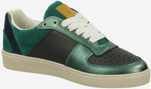 Zelené dámske lesklé tenisky Scotch & Soda Laurite Sneaker Green Multi