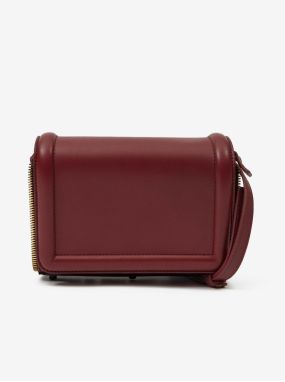 Vínová dámska crossbody kabelka Diesel