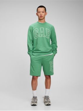 Zelené pánske šprtky GAP french terry GAP logo