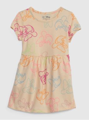 Béžové dievčenské šaty Disney a Minnie GAP galéria