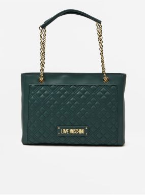 Kabelky pre ženy Love Moschino - tmavozelená