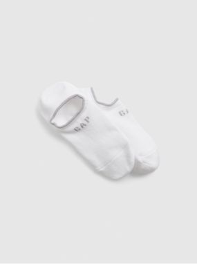 Biele nízke ponožky athletic unisex GAP