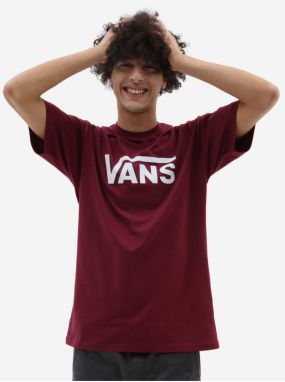 Vínové pánske tričko VANS