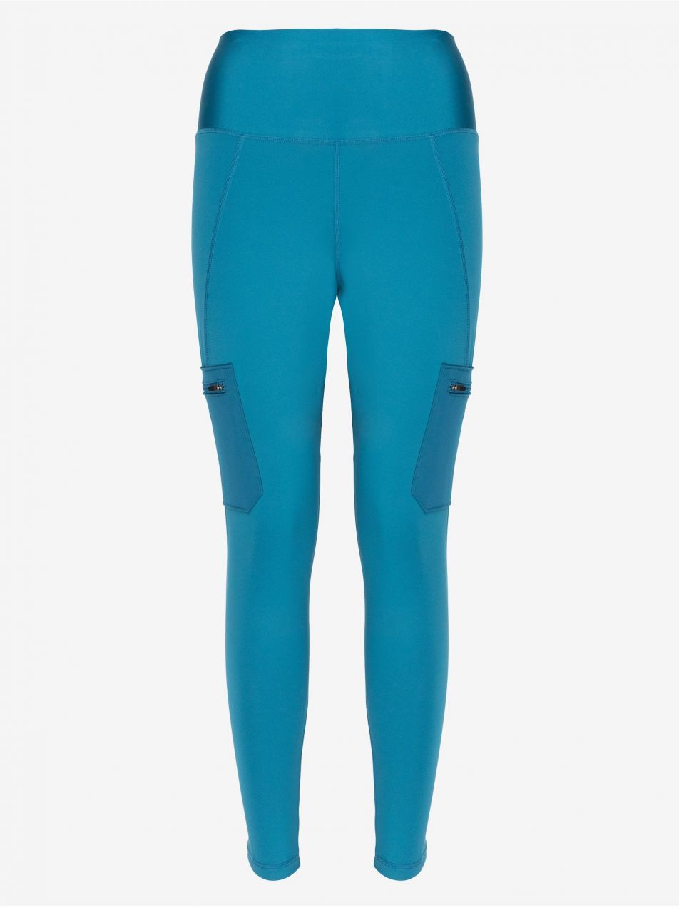Modré dámske športové legíny Wrangler