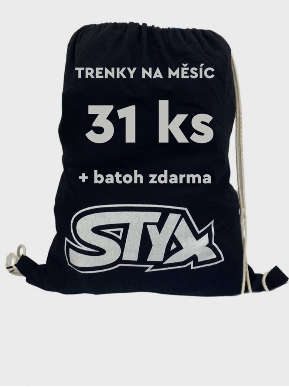 Trenírky pre mužov STYX - čierna