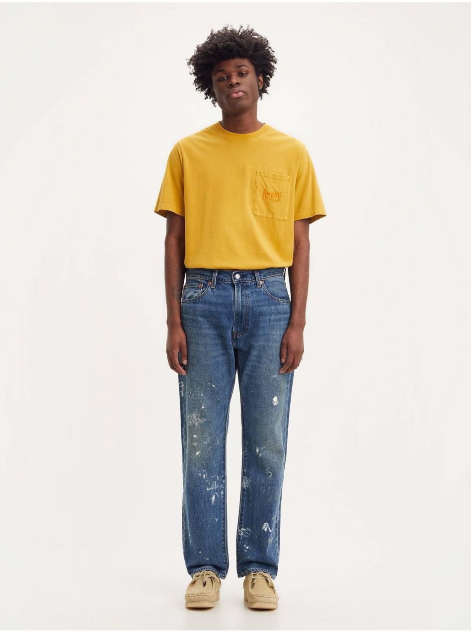 Modré pánske straight fit rifle Levi's® 551