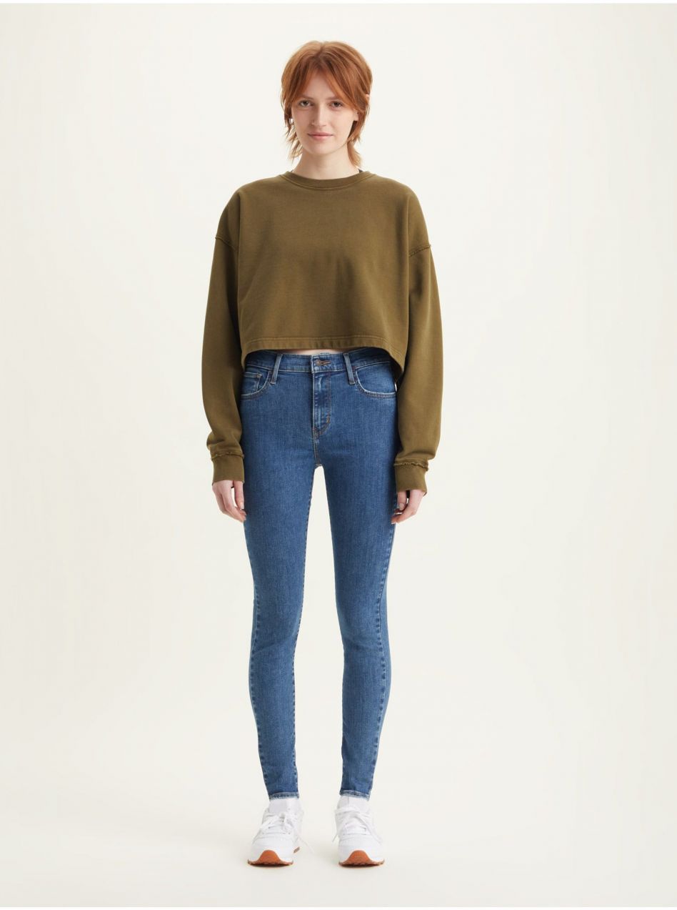 Modré dámske skinny fit rifle Levi's® 720