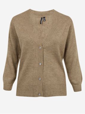 Móda pre plnoštíhle pre ženy VERO MODA CURVE - hnedá