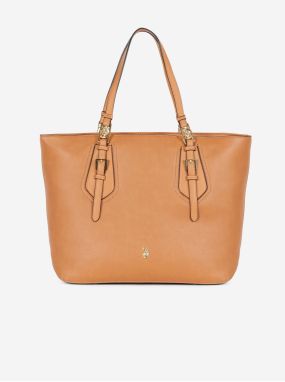 Hnedá dámska veľká kabelka U.S. Polo Assn. Forest