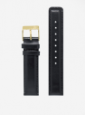 Unisex hodinky v zlatej farbe s čiernym koženým remienkom LARSEN & ERIKSEN  37 mm galéria