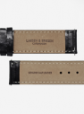Unisex hodinky v zlatej farbe s čiernym koženým remienkom LARSEN & ERIKSEN  37 mm galéria