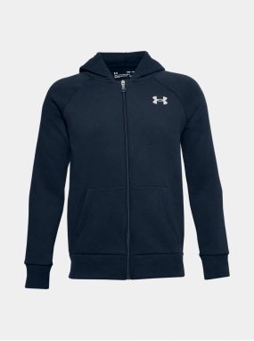 Mikina Under Armour RIVAL COTTON FZ HOODIE