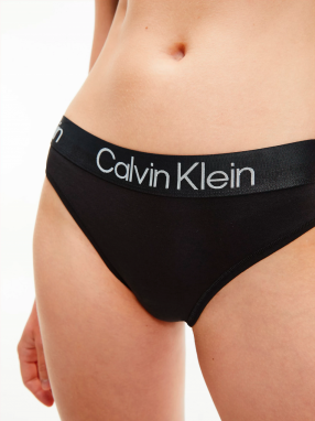 Čierne dámske nohavičky Calvin Klein Structure