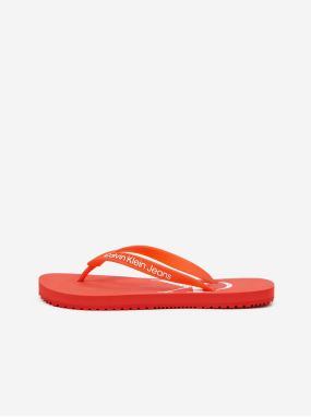 Papuče, žabky pre ženy Calvin Klein - červená