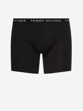 Sada troch čiernych pánskych boxeriek Tommy Hilfiger