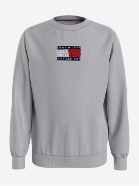 Šedá chlapčenská mikina Tommy Hilfiger