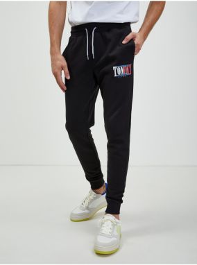 Čierne pánske tepláky Tommy Jeans