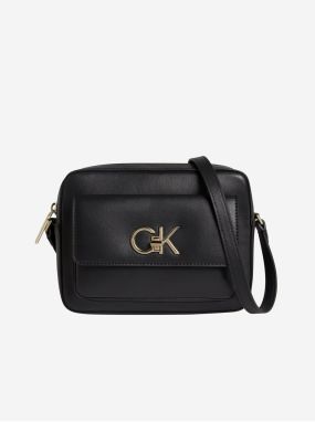 Čierna malá crossbody kabelka Calvin Klein