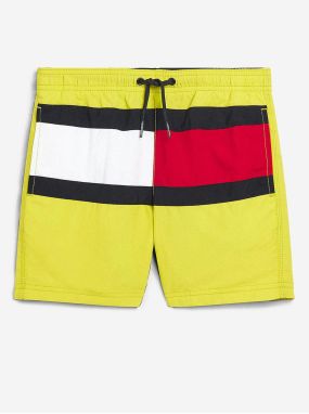 Žlté chlapčenské plavky Tommy Hilfiger