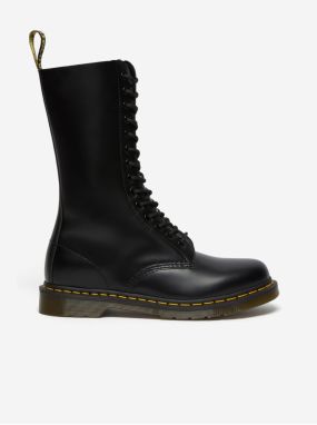 Čierne kožené vysoké topánky Dr. Martens 1914 Eye Boot