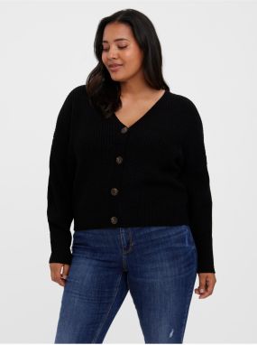 Čierny kardigán VERO MODA CURVE Lea