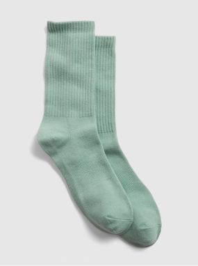 Zelené pánské ponožky athletic crew socks