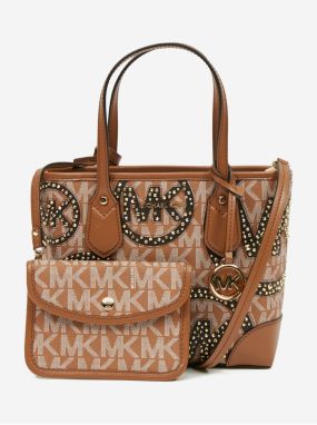 Hnědá dámská malá kabelka Michael Kors Eva