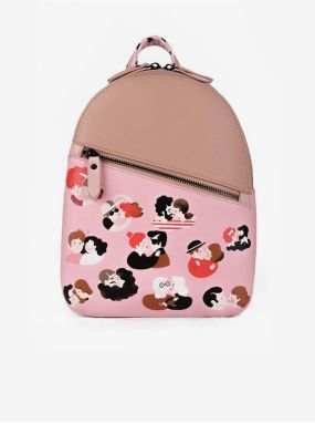 Růžový dámský batoh VUCH Lovers backpack
