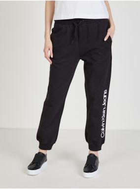 Černé dámské tepláky Calvin Klein Jeans