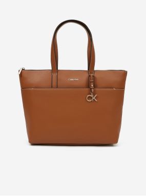 Hnedý dámsky shopper Calvin Klein